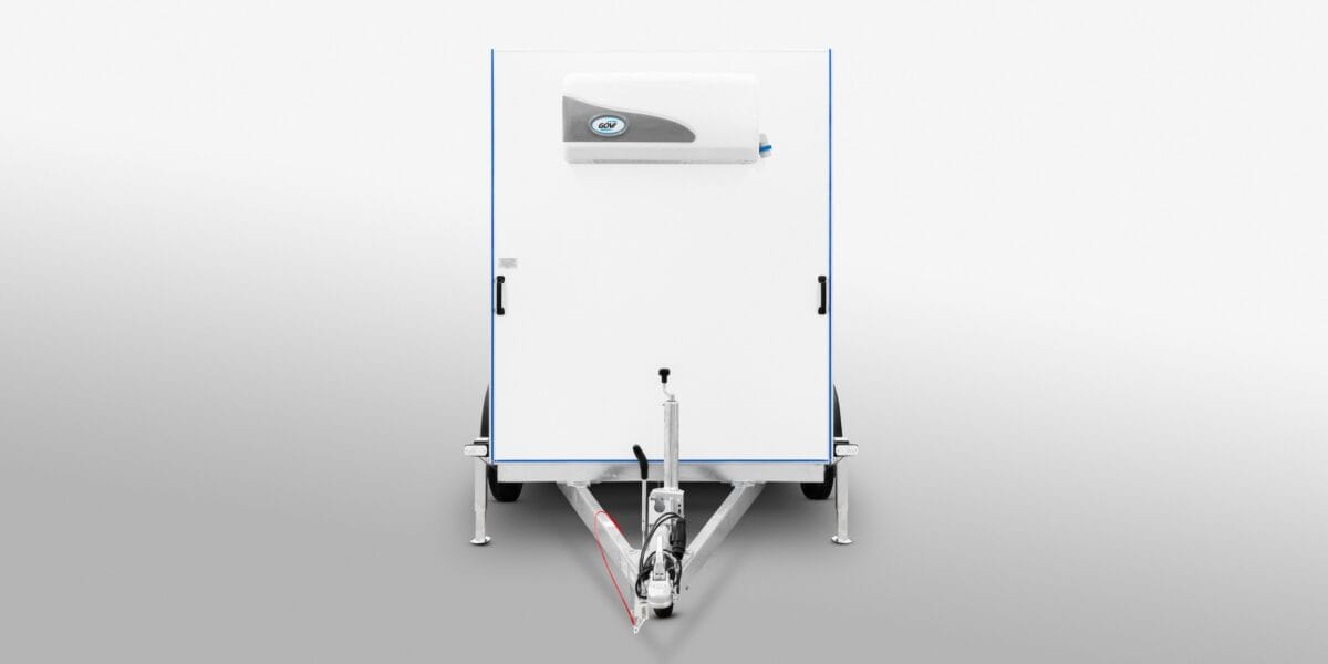 Remorque Frigo - Vue face avant