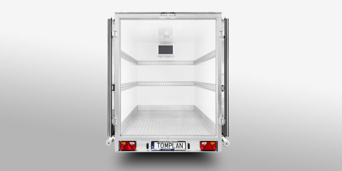 Remorque Frigo - Vue intérieure